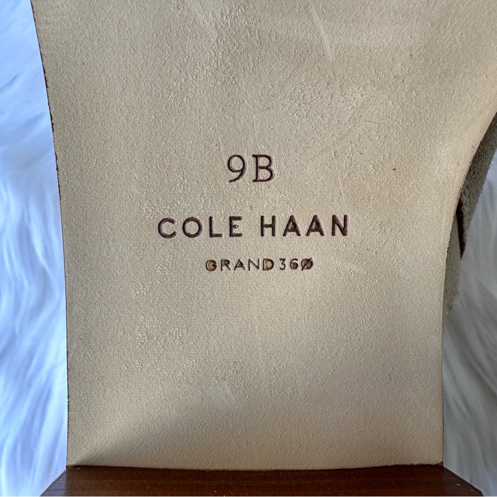 Cole Haan Cream Ankle Booties - Picture 11 of 13